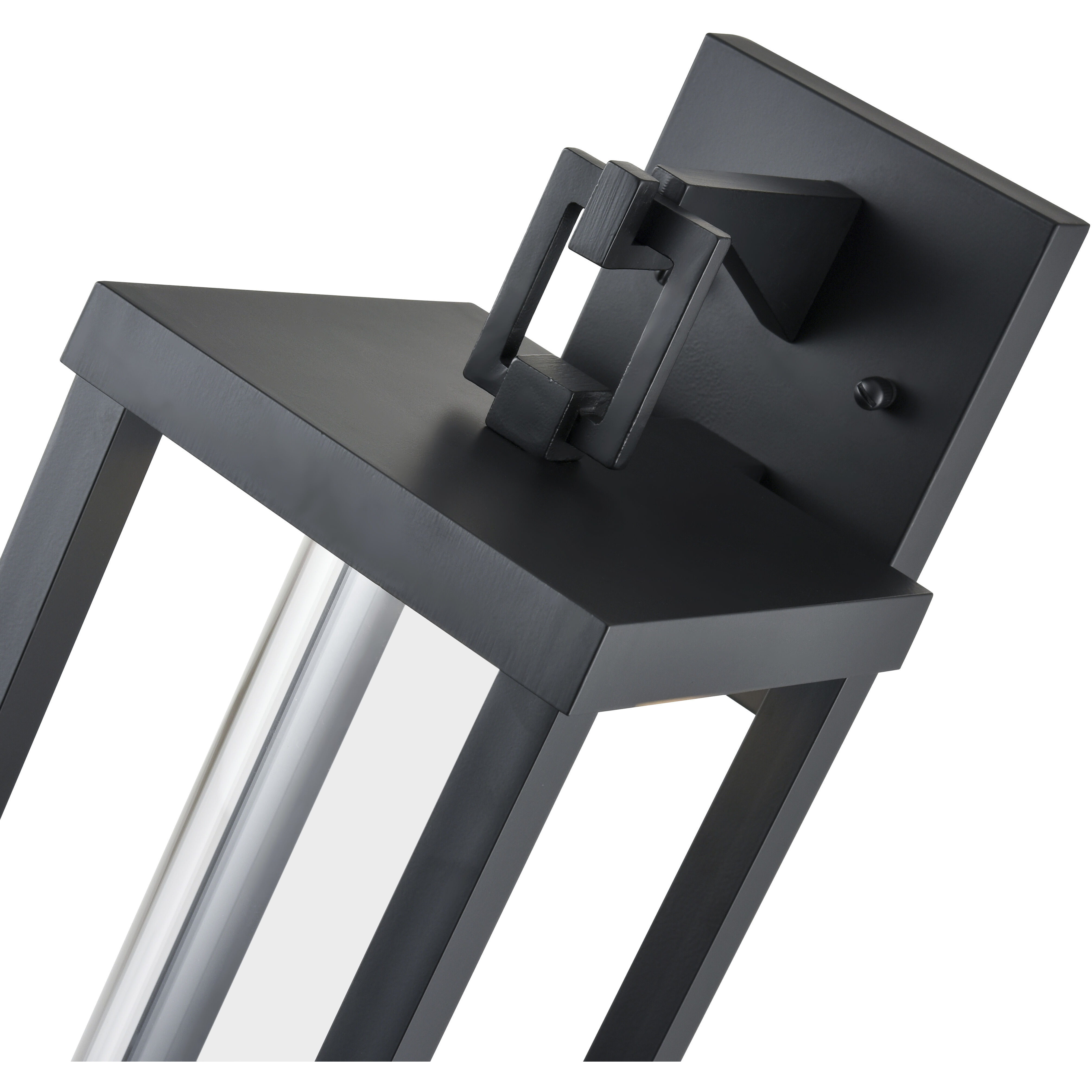 Dumont LED 16 inch Powder Coated Black Outdoor Wall Sconce